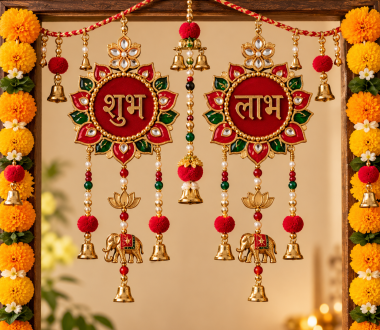 Festive Shubh Labh Toran Display